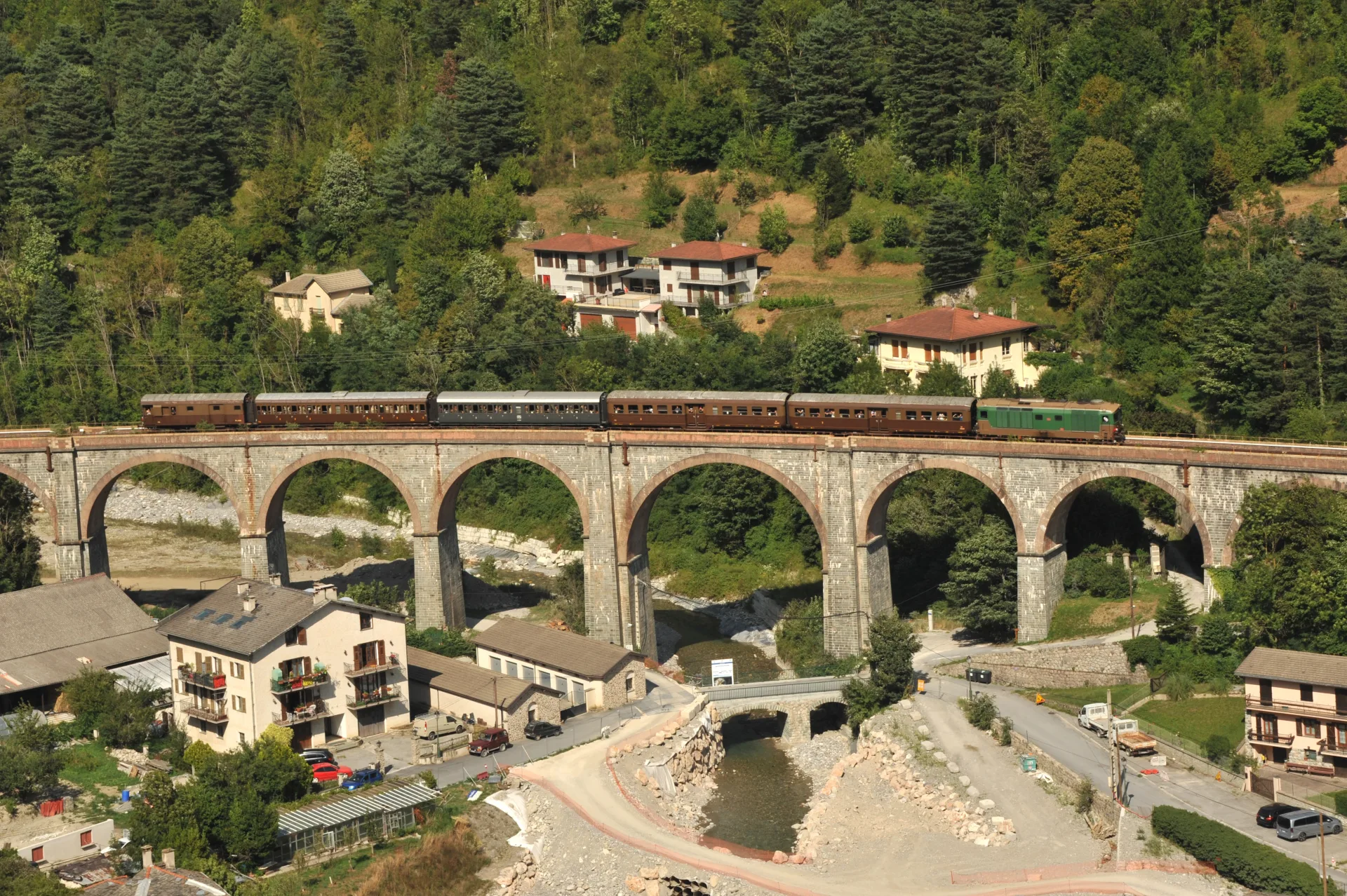Trains historiques italiens Torino – Tende – Imperia
